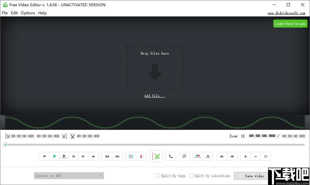 DVDVideoSoft Free Video Editor下载,视频剪辑,视频编辑