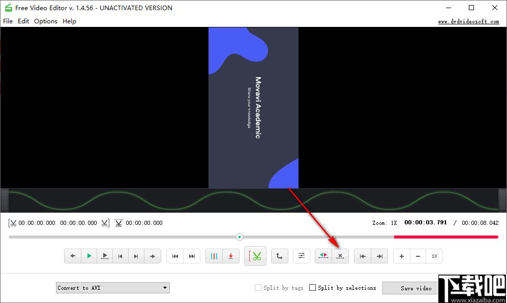 DVDVideoSoft Free Video Editor下载,视频剪辑,视频编辑