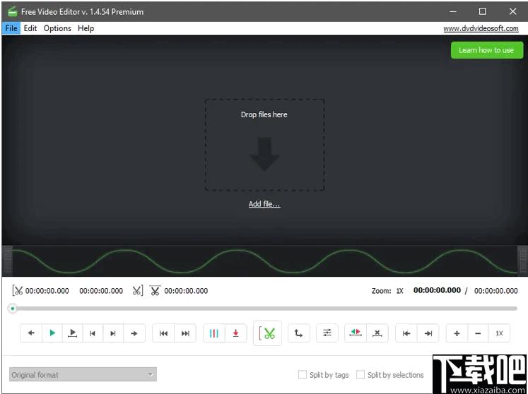 DVDVideoSoft Free Video Editor下载,视频剪辑,视频编辑
