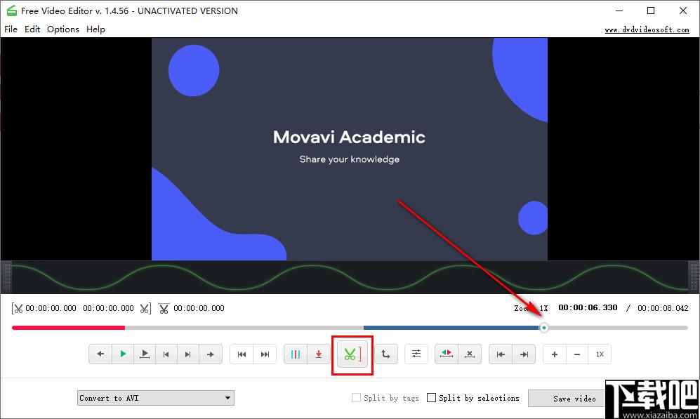 DVDVideoSoft Free Video Editor下载,视频剪辑,视频编辑