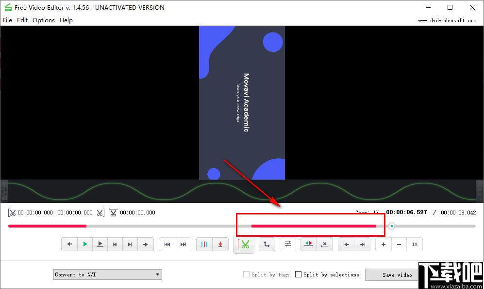 DVDVideoSoft Free Video Editor下载,视频剪辑,视频编辑