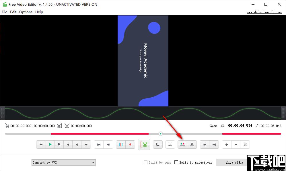 DVDVideoSoft Free Video Editor下载,视频剪辑,视频编辑