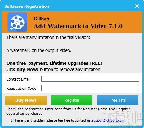 Gilisoft Add Watermakt to Video下载,视频处理,视频编辑,加水印