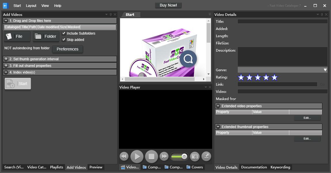 Fast Video Cataloger下载,视频管理工具,视频编辑,视频处理