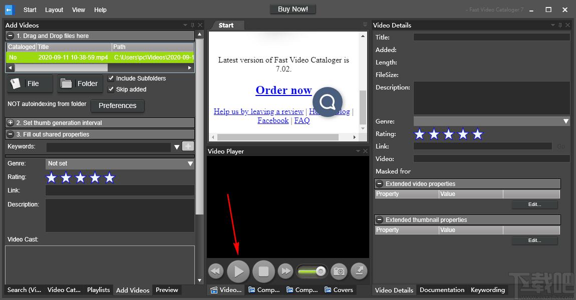 Fast Video Cataloger下载,视频管理工具,视频编辑,视频处理